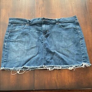 Old Navy Blue Denim Mini Skirt